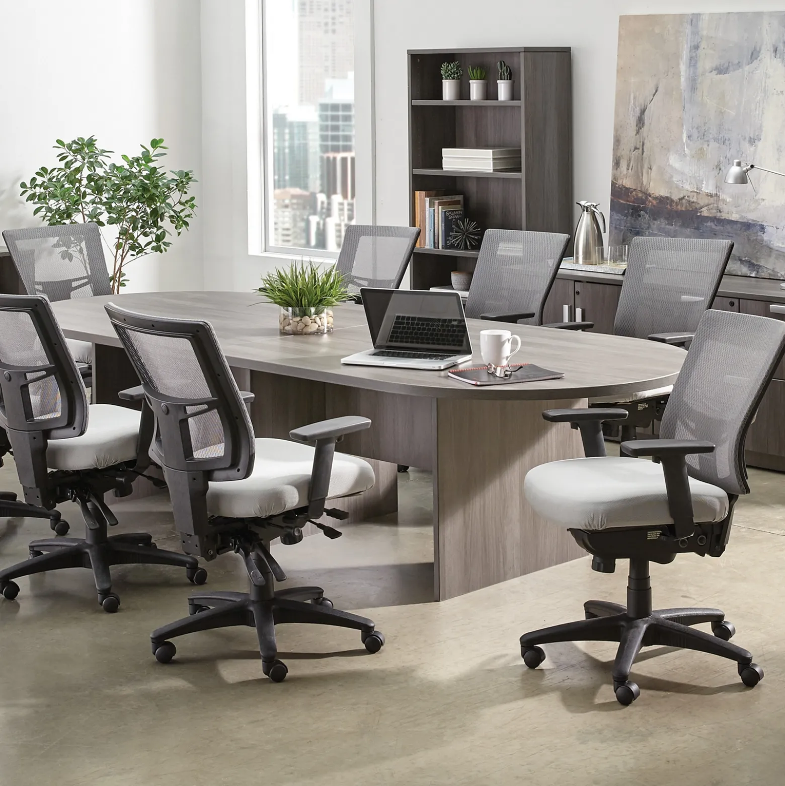 Contemporary Conference Tables w/ Eight Seats – 10L