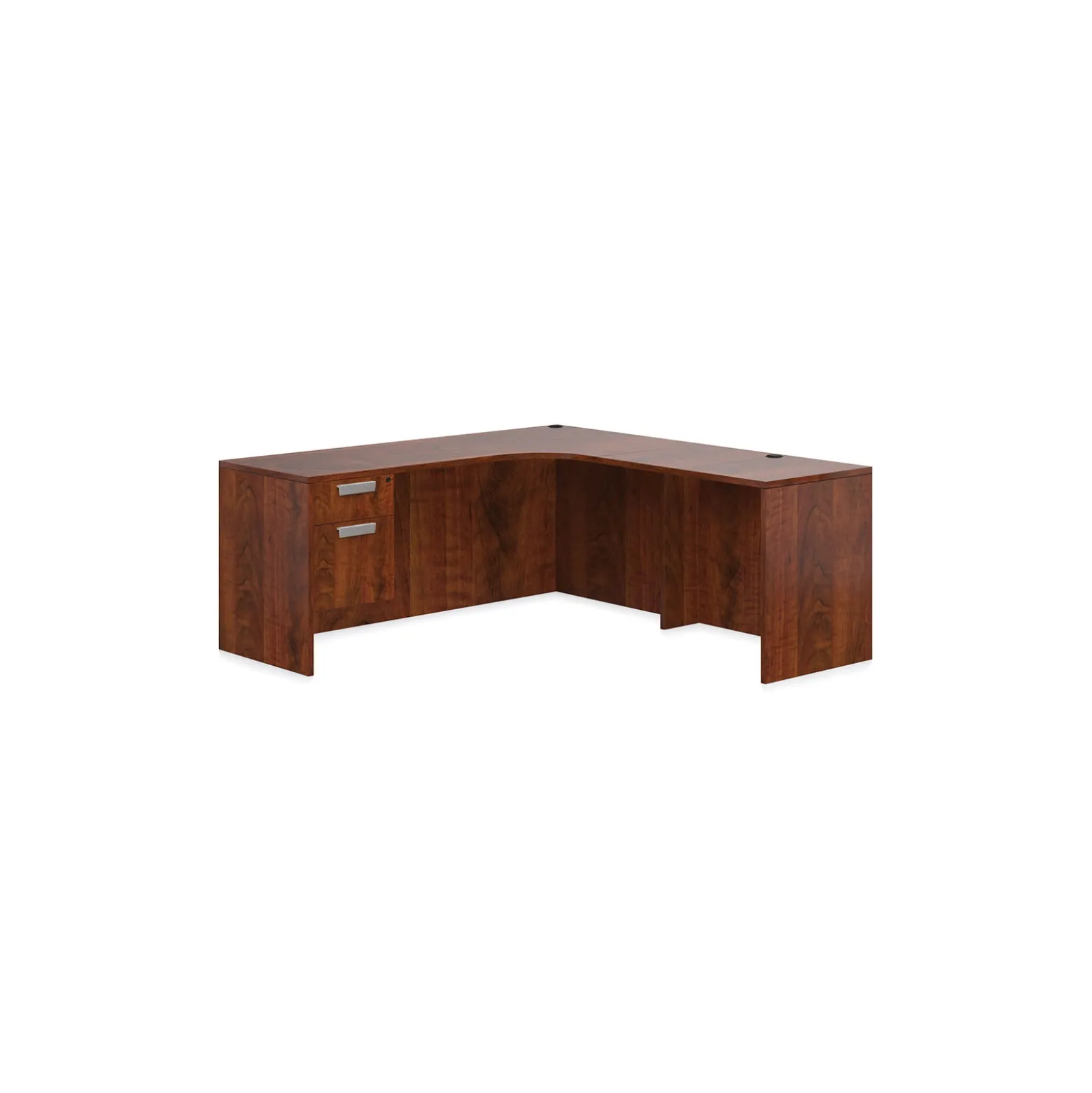 Contemporary Corner L-Shaped Desk with Left Return - 71"W x 72"D