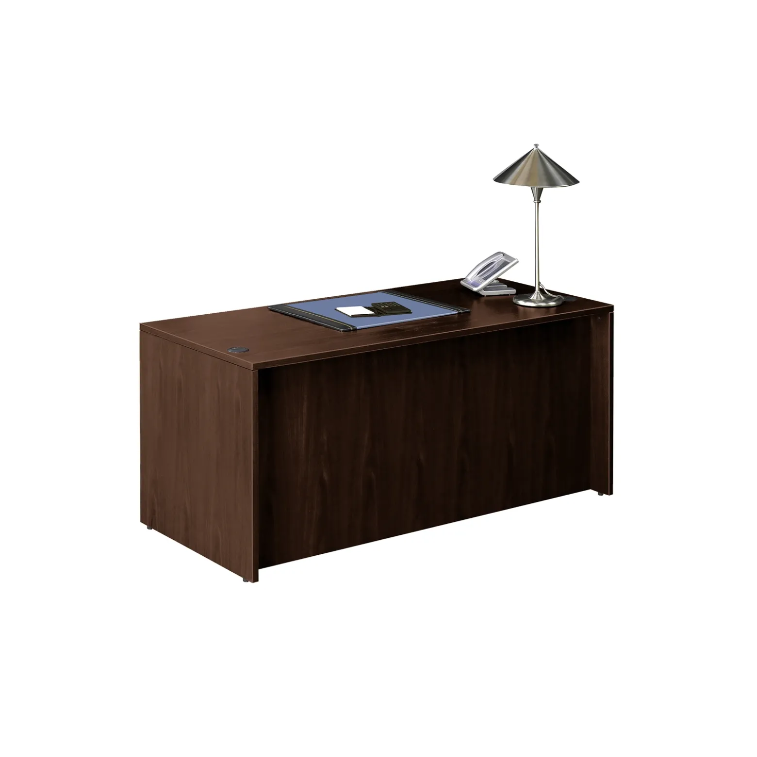 Contemporary Executive Desk - 66"W