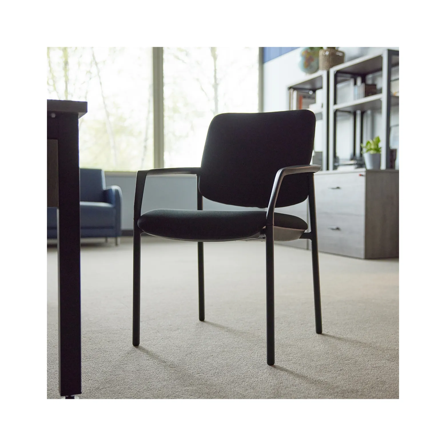 Contemporary Fabric Guest Chair