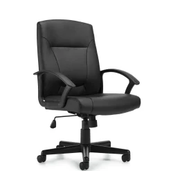 Contemporary Faux Leather Manager Chair