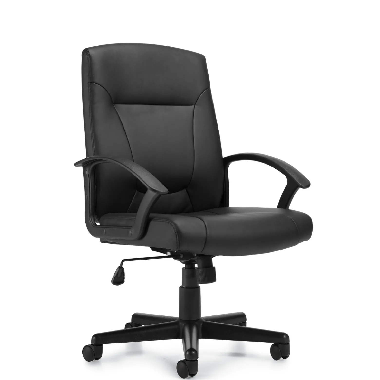 Contemporary Faux Leather Manager Chair
