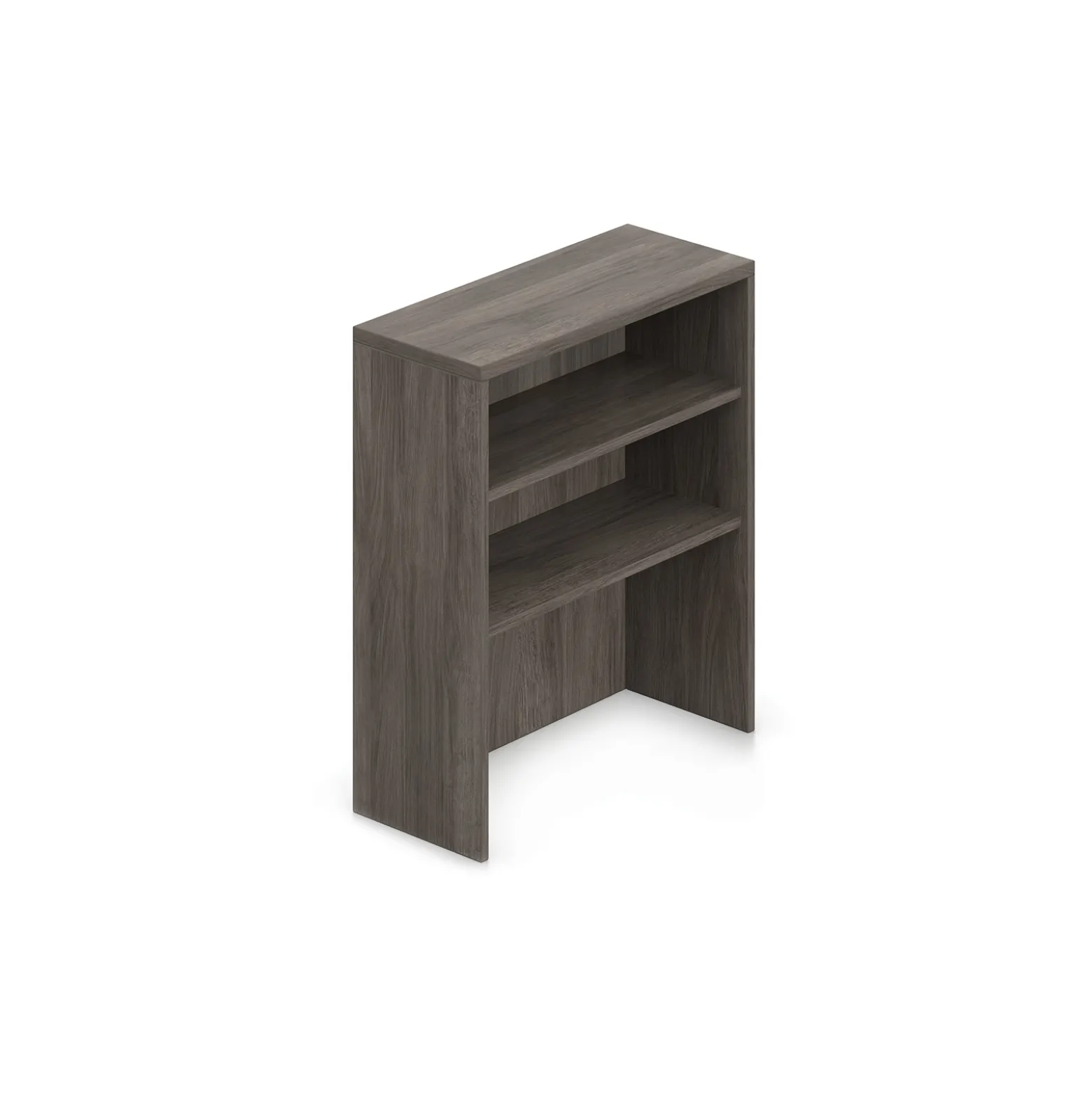 Contemporary Laminate Bookcase Desk Hutch - 36"W