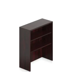 Contemporary Laminate Bookcase Desk Hutch - 36