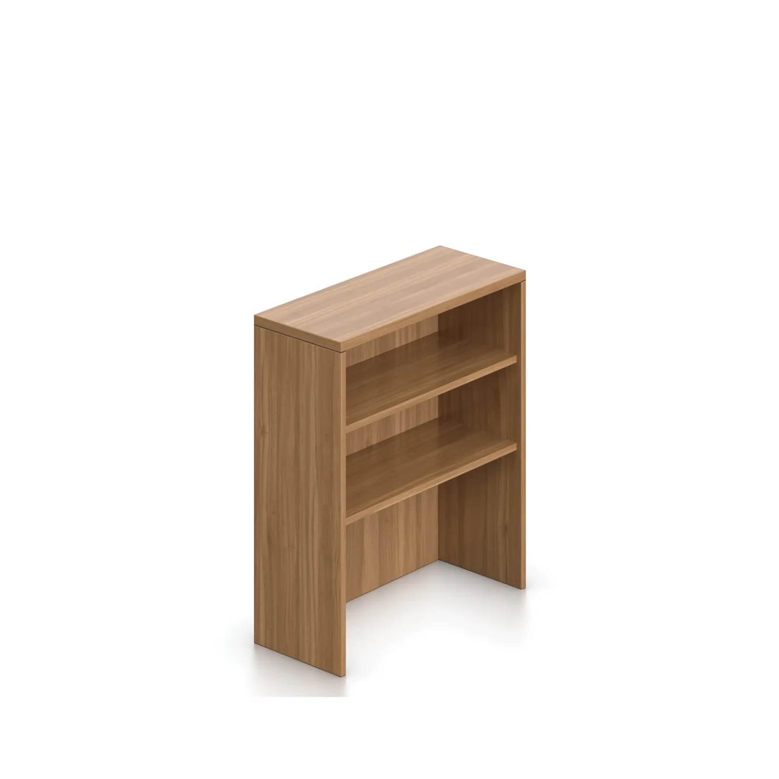Contemporary Laminate Bookcase Desk Hutch - 36"W