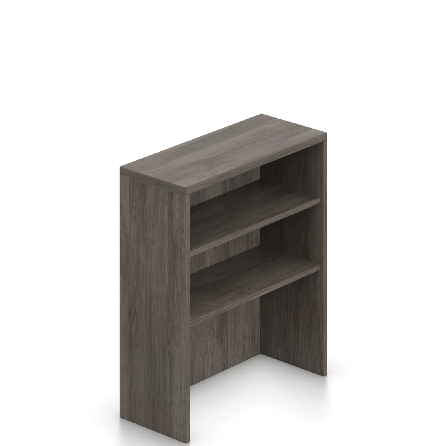 Contemporary Laminate Bookcase Desk Hutch - 36"W