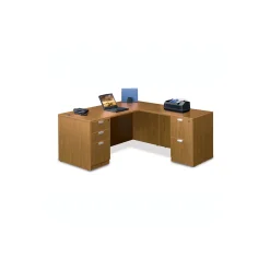 Contemporary Laminate L-Shaped Desk - 66