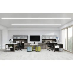 Contemporary Laminate Two Shelf Bookcase - 30"H