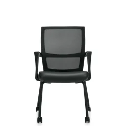 Contemporary Low Back Mesh Arm Chair