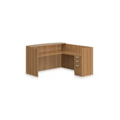 Contemporary L-Shaped Reception Desk - 71" x 72"