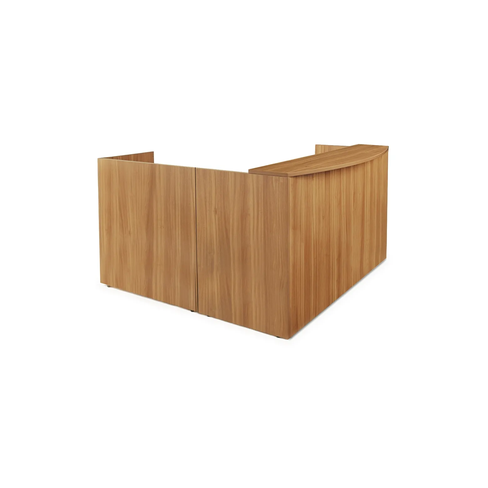 Contemporary L-Shaped Reception Desk - 71" x 72"