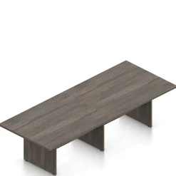 Contemporary Rectangular Conference Table - 10 ft.