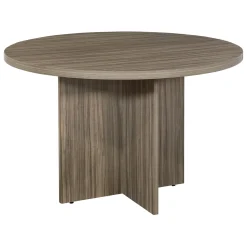 Contemporary Round Conference Table - 47"DIA