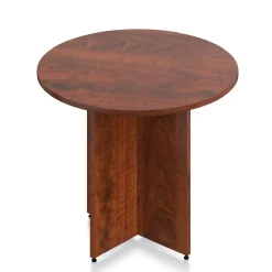 Contemporary Round Four Seat Conference Table - 36"