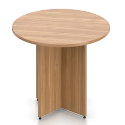 Contemporary Round Four Seat Conference Table - 36