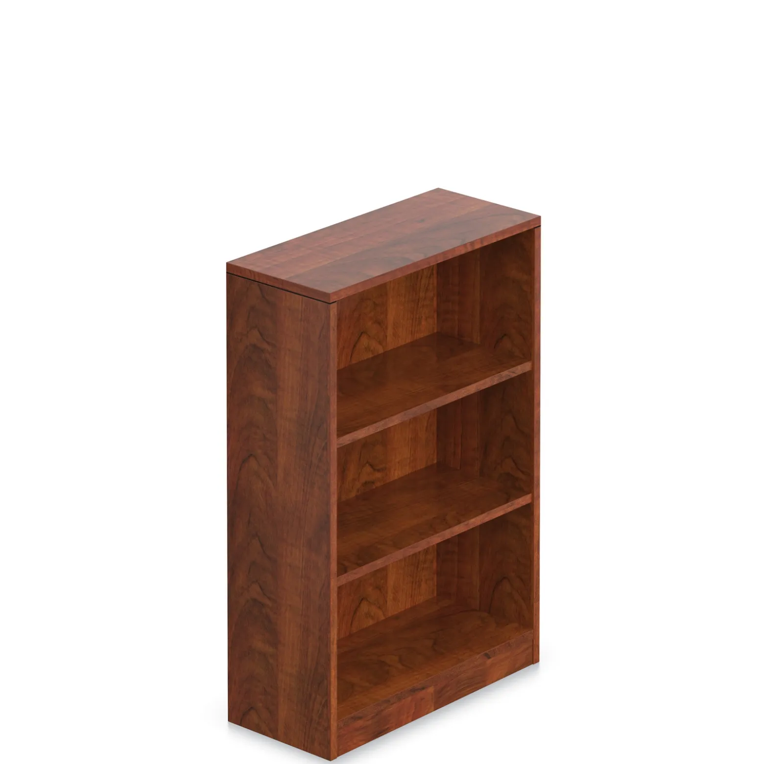 Contemporary Three-Shelf Bookcase - 48"H