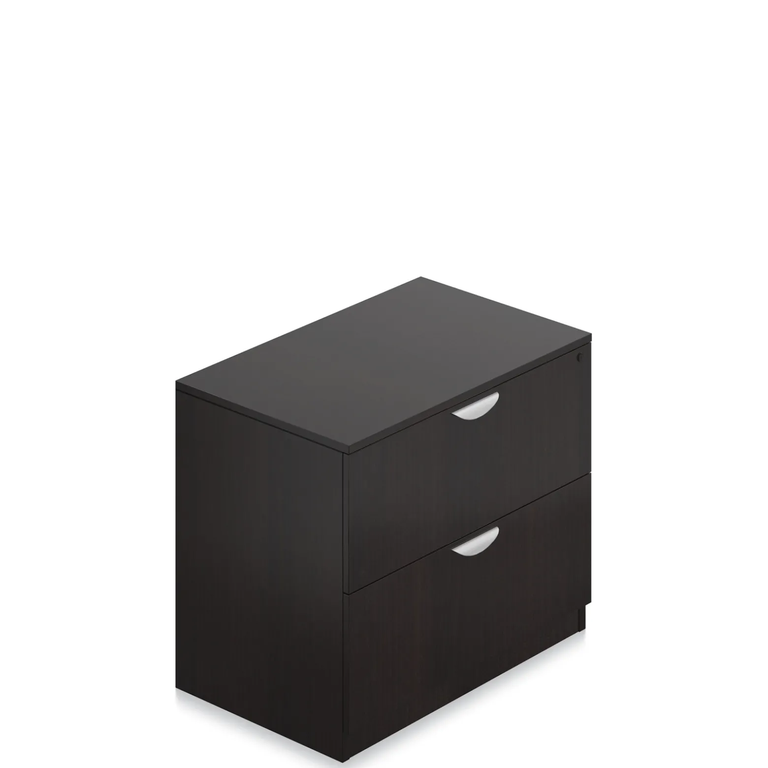 Contemporary Two Drawer Lateral Storage File