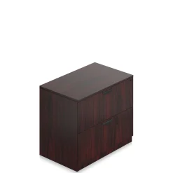Contemporary Two-Drawer Lateral Storage File Cabinet