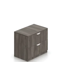 Contemporary Two-Drawer Lateral Storage File Cabinet