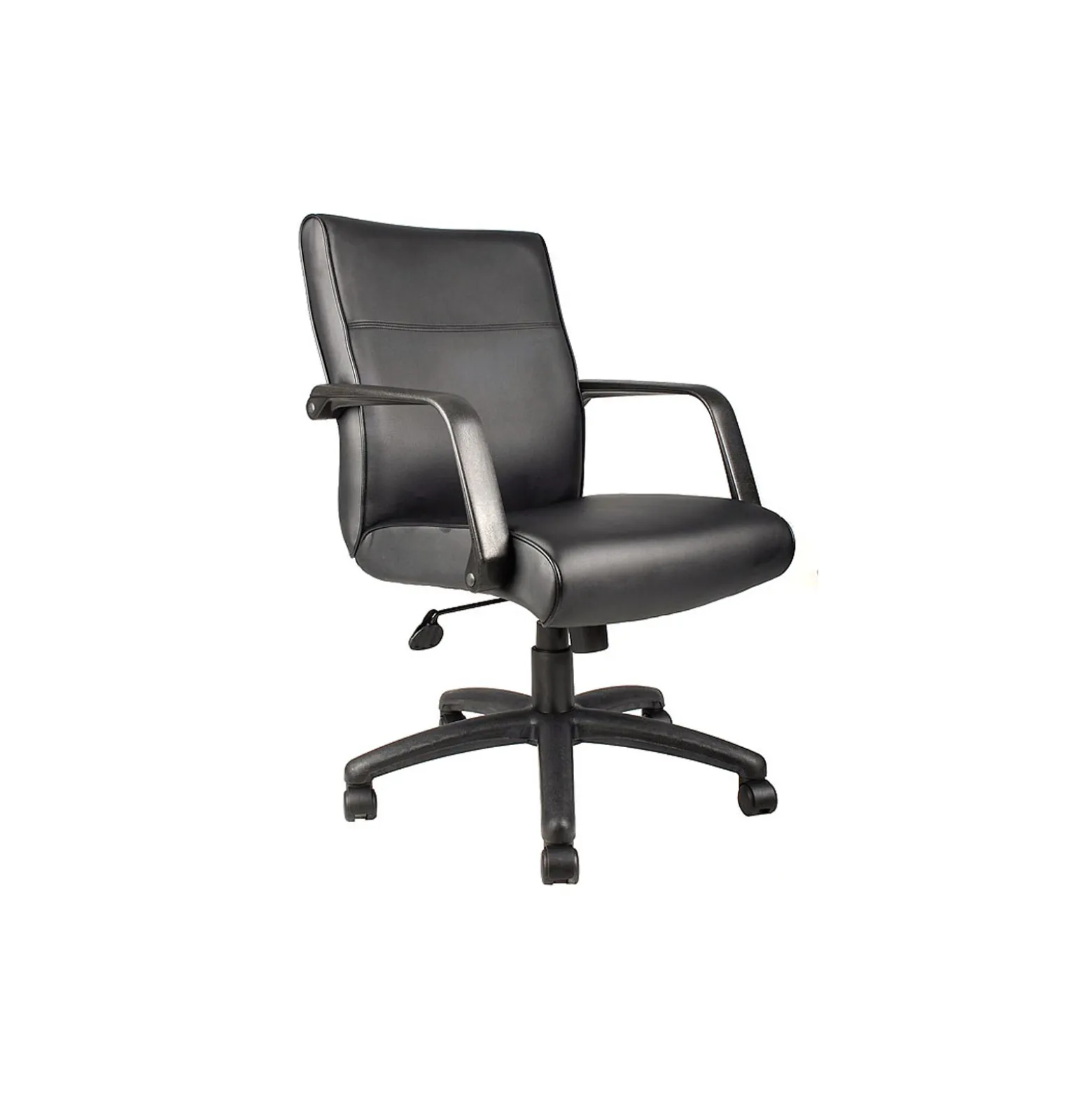 Cooper Mid-Back Adjustable Conference Office Chair in Bonded Leather