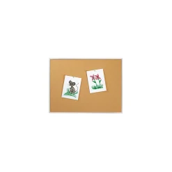 Cork Board with Aluminum Frame 3'Wx2'H