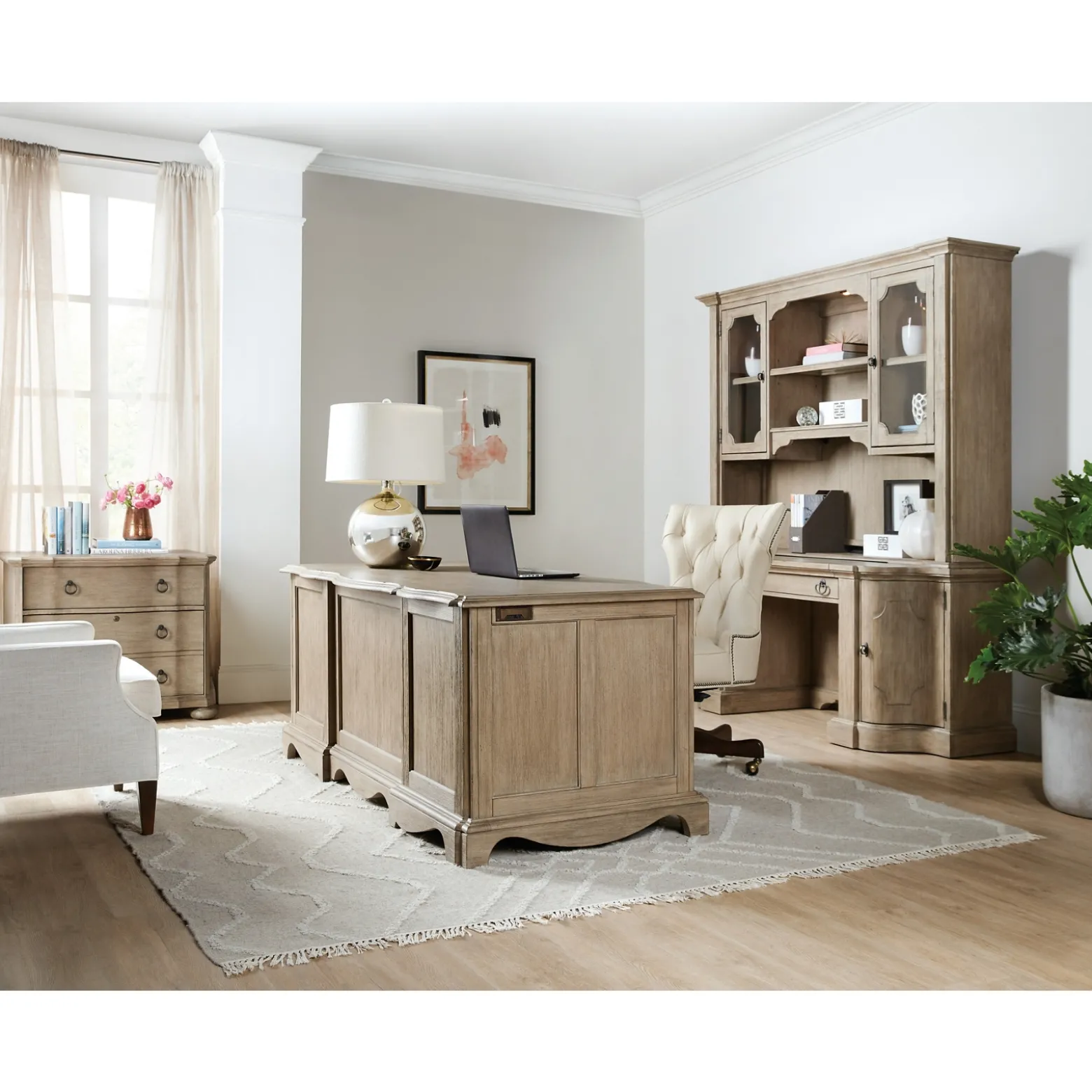 Corsica Executive Desk - 73"W x 36"D