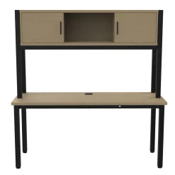 Cortez 66” Credenza Desk w/ Hutch
