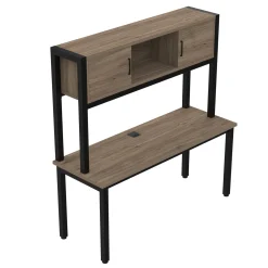 Cortez 66” Credenza Desk w/ Hutch