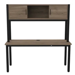 Cortez 66” Credenza Desk w/ Hutch