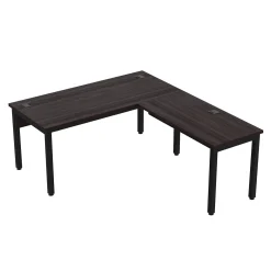 Cortez 66” Executive L-Desk w/ Reversible Return - 66"Wx77"D