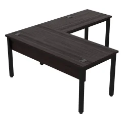 Cortez 66” Executive L-Desk w/ Reversible Return - 66"Wx77"D