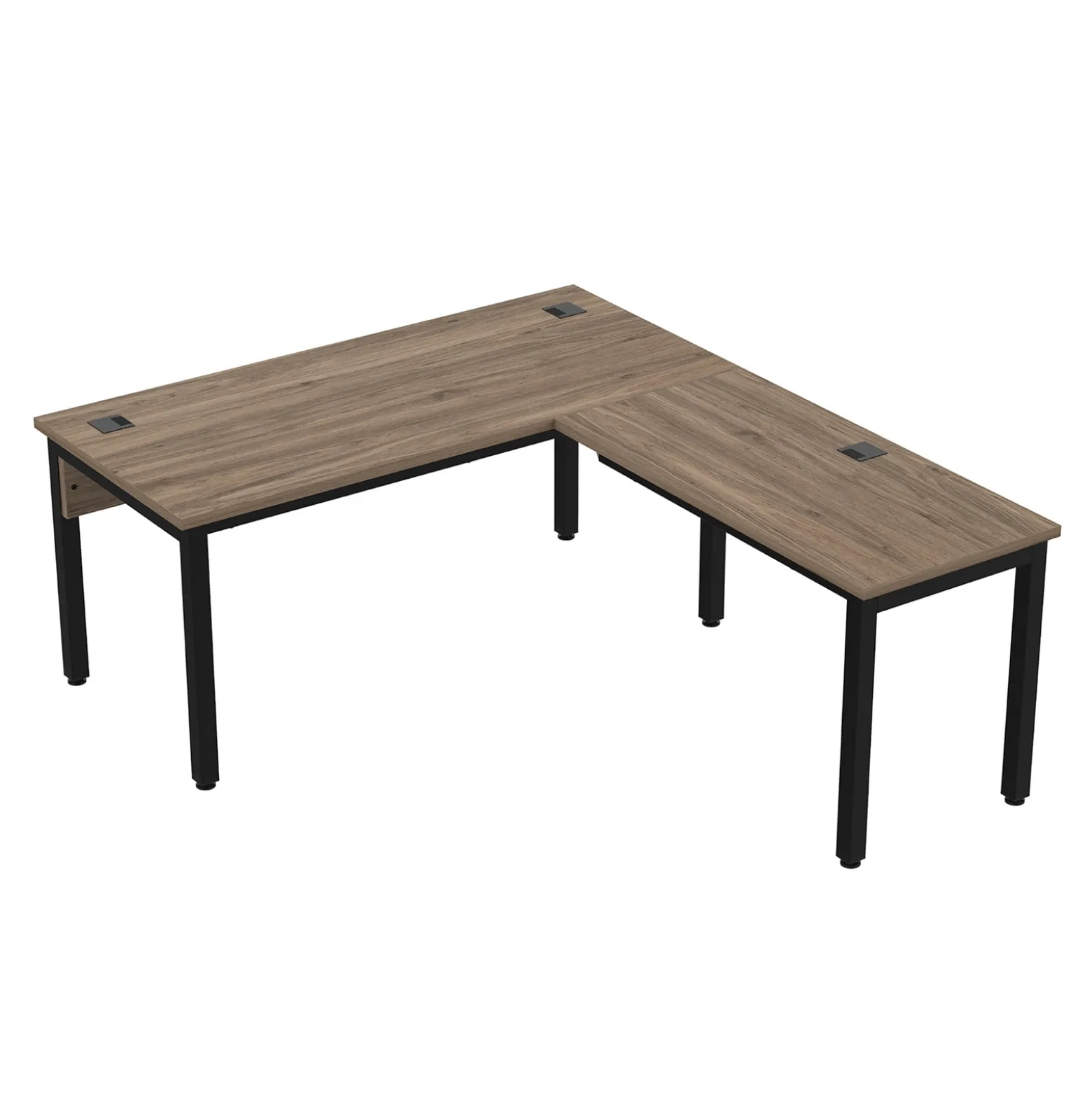 Cortez 66” Executive L-Desk w/ Reversible Return - 66"Wx77"D