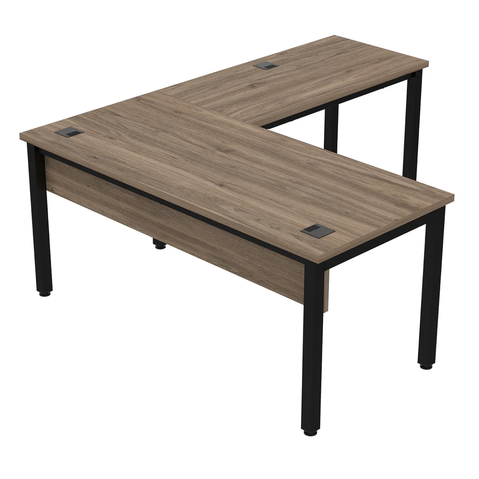Cortez 66” Executive L-Desk w/ Reversible Return - 66"Wx77"D