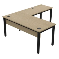 Cortez 66” Executive L-Desk w/ Reversible Return - 66