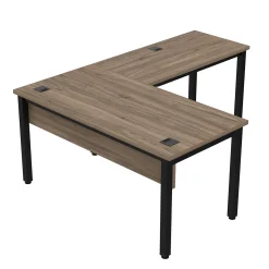 Cortez 60” Executive L-Desk w/ Reversible Return - 60"Wx77"D