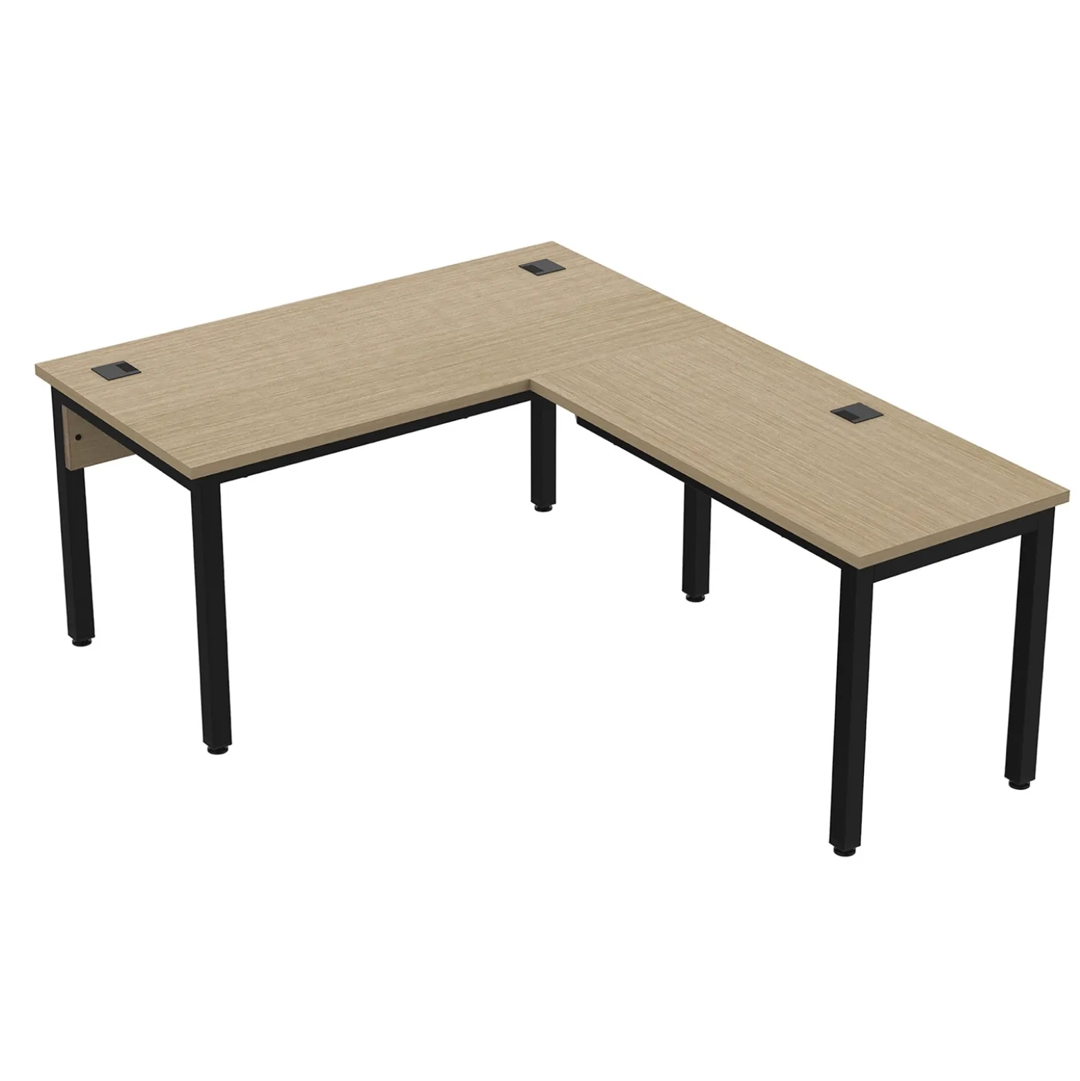 Cortez 60” Executive L-Desk w/ Reversible Return - 60"Wx77"D