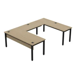 Cortez 72” Executive U-Desk - 72"Wx100"D