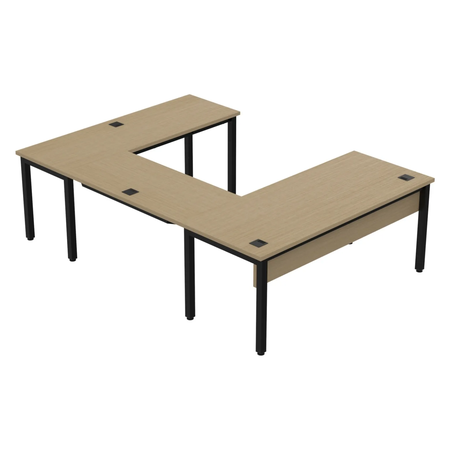 Cortez 72” Executive U-Desk - 72"Wx100"D