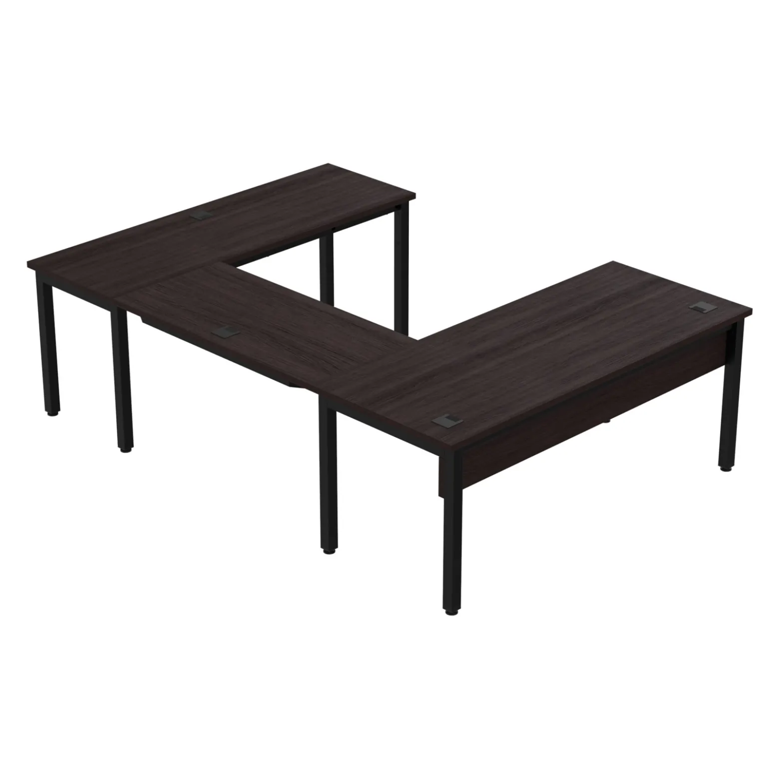 Cortez 72” Executive U-Desk - 72"Wx100"D