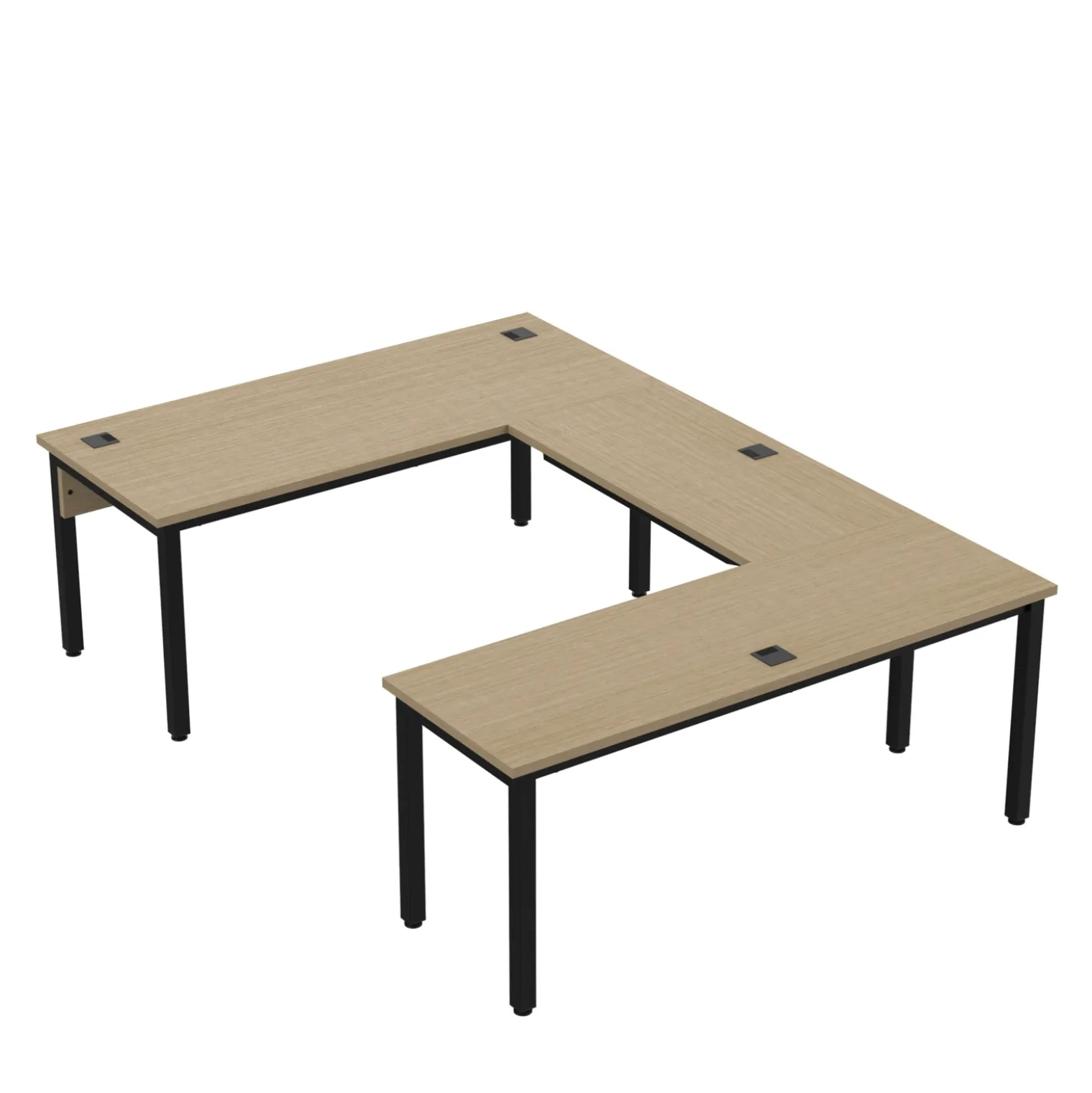 Cortez 72” Executive U-Desk - 72"Wx100"D