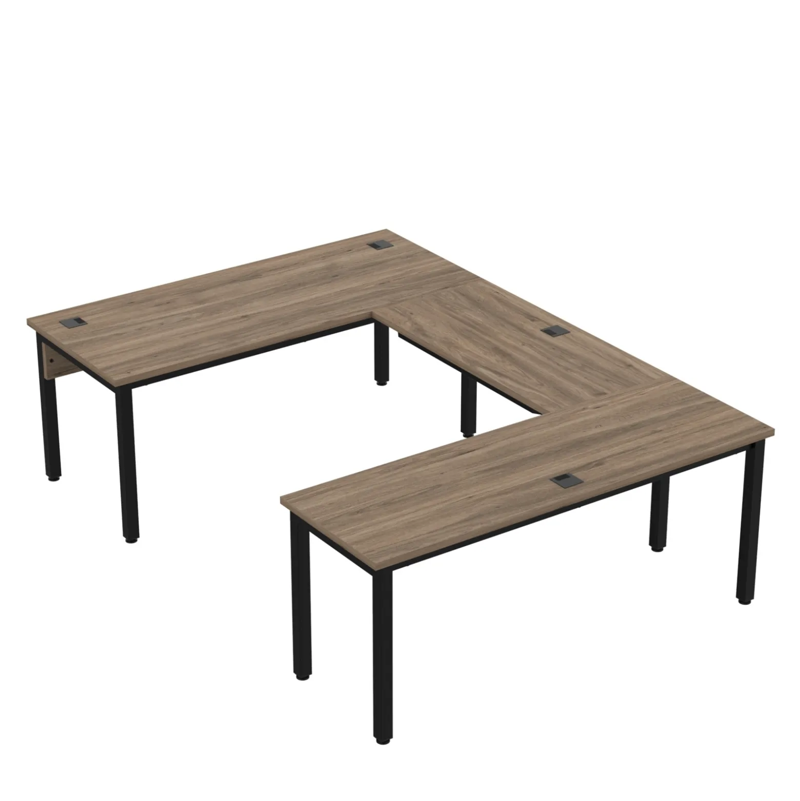 Cortez 72” Executive U-Desk - 72"Wx100"D