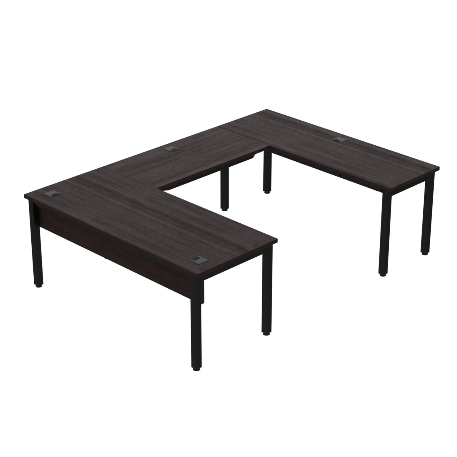 Cortez 72” Executive U-Desk - 72"Wx100"D