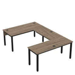 Cortez 66” Executive U-Desk - 66"Wx100"D