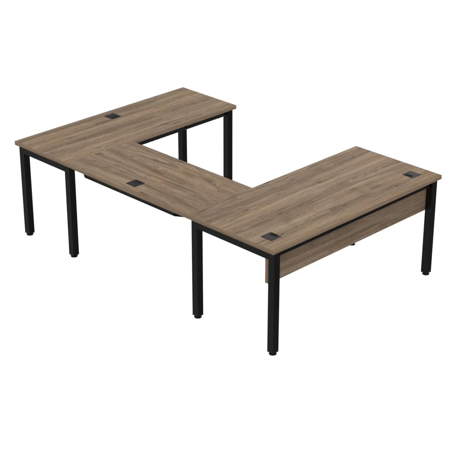 Cortez 66” Executive U-Desk - 66"Wx100"D