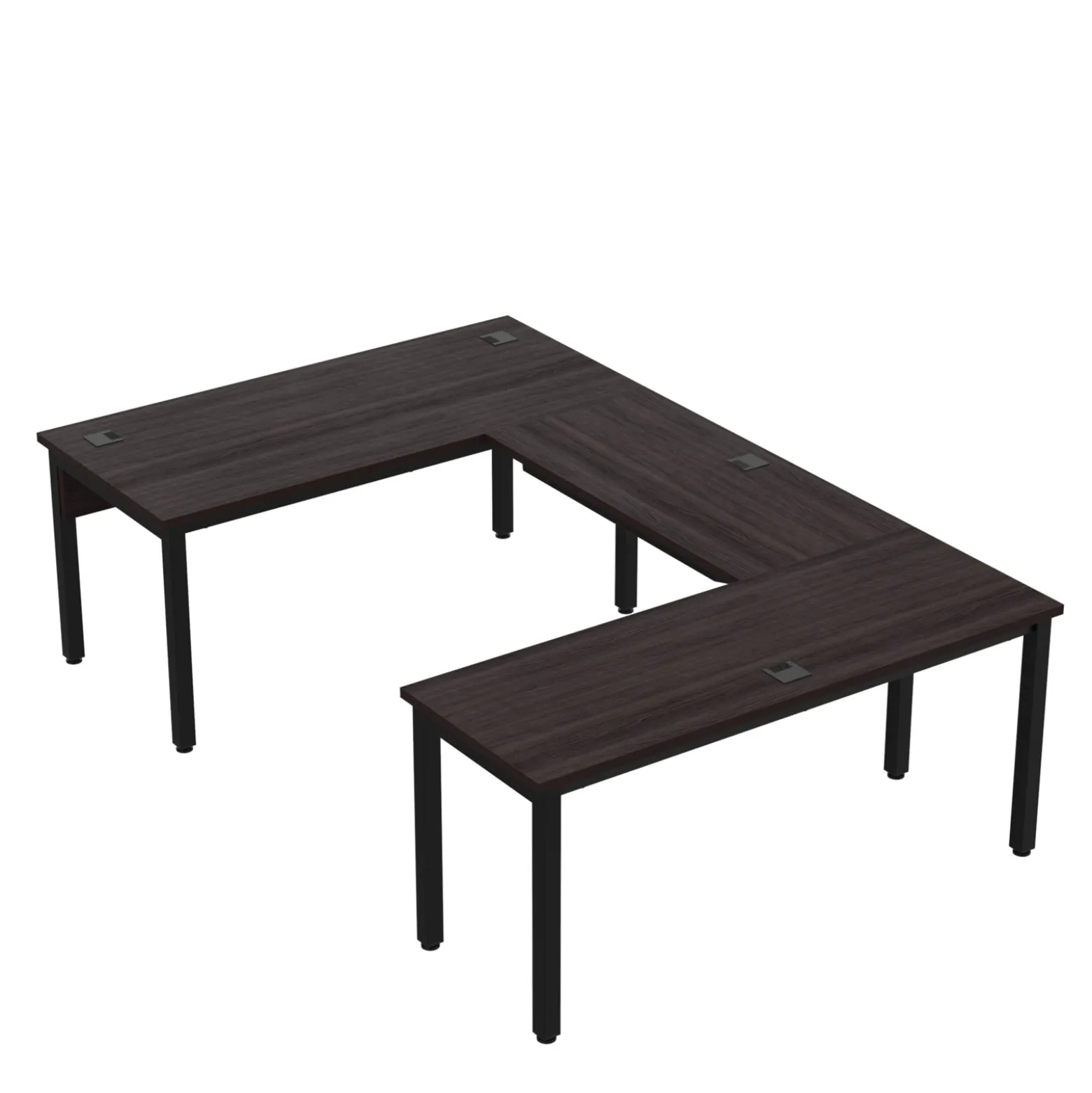 Cortez 66” Executive U-Desk - 66"Wx100"D