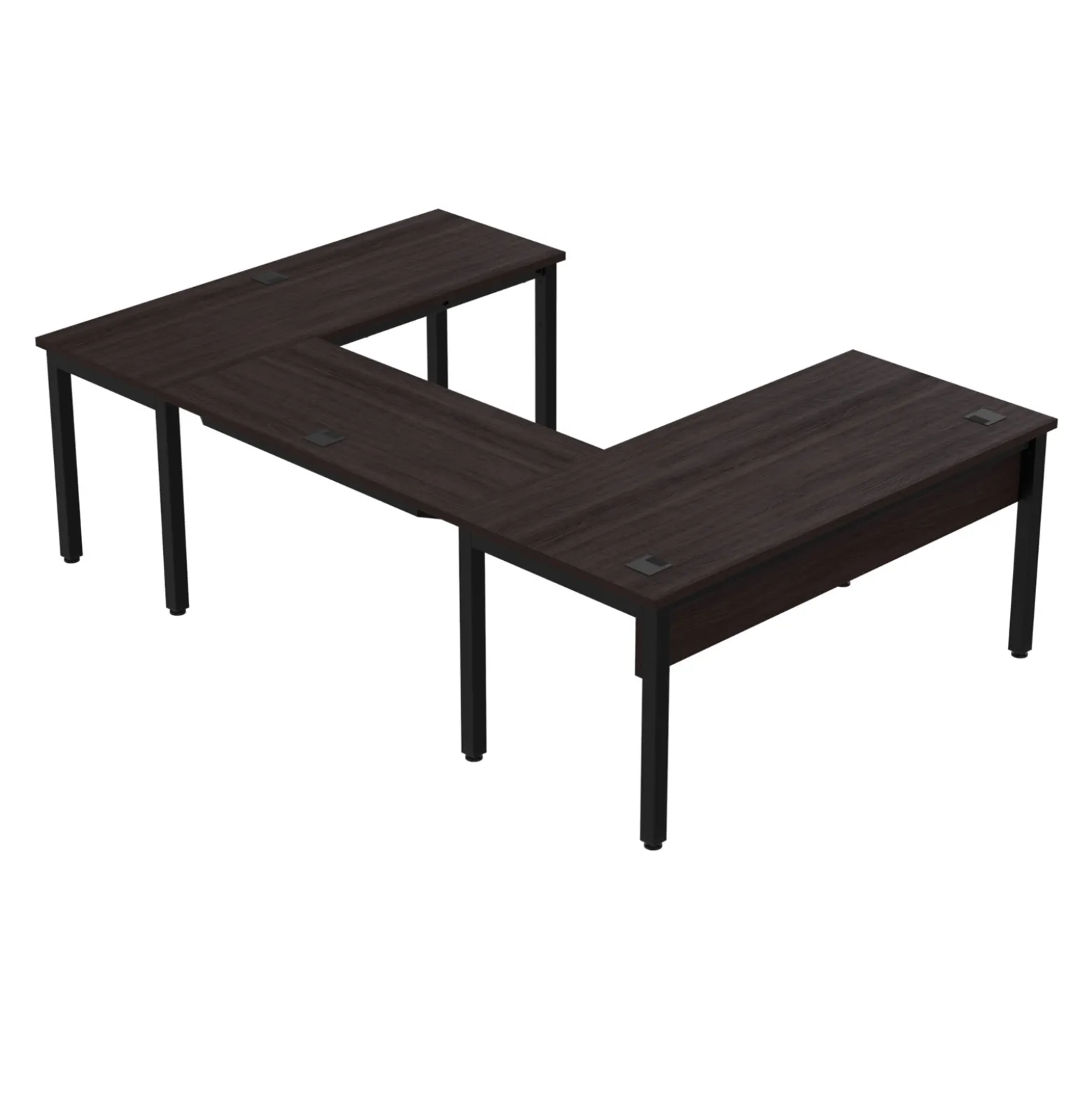 Cortez 66” Executive U-Desk - 66"Wx100"D