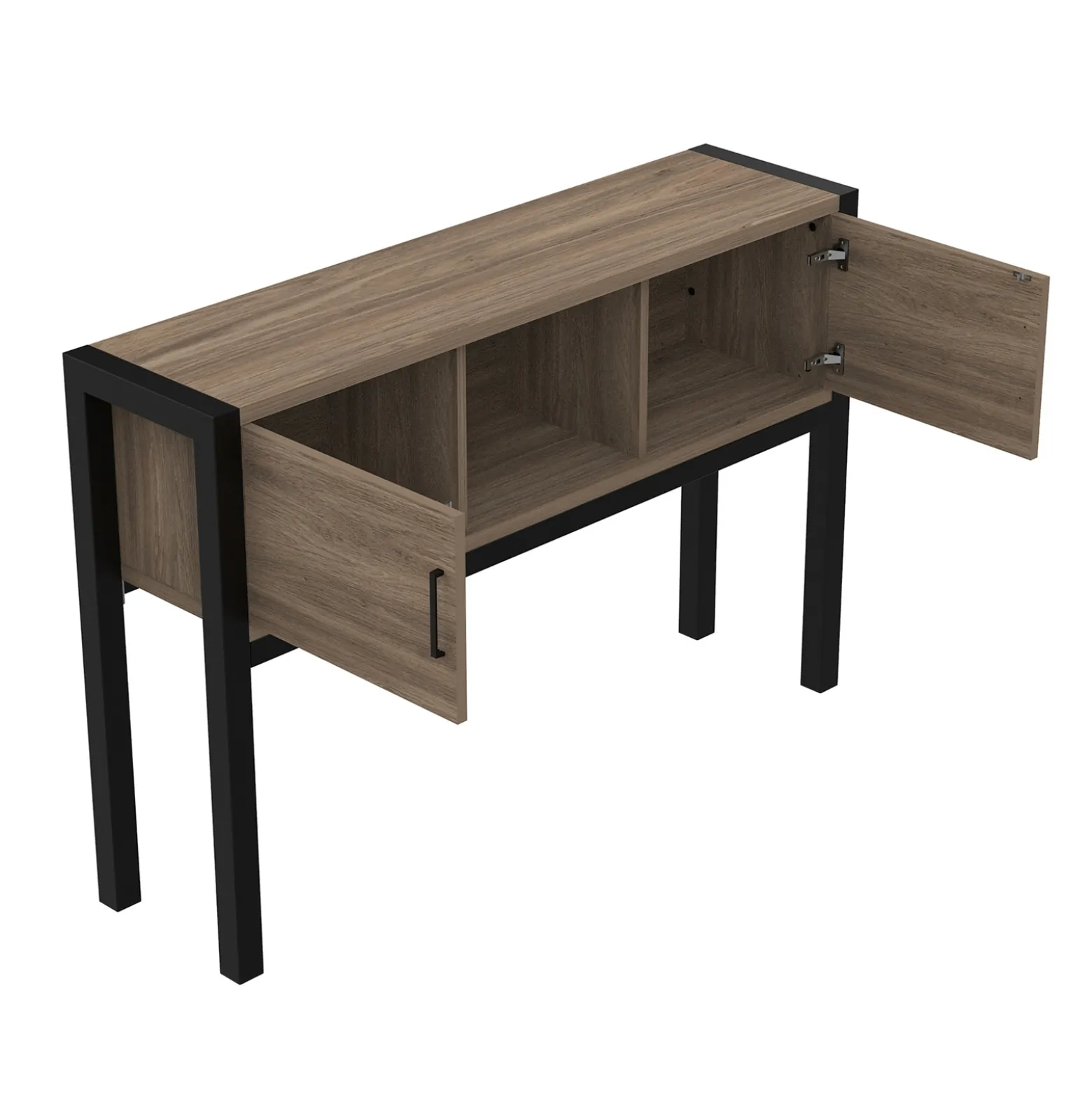 Cortez 58” Hutch - 57.6"Wx14.3"D