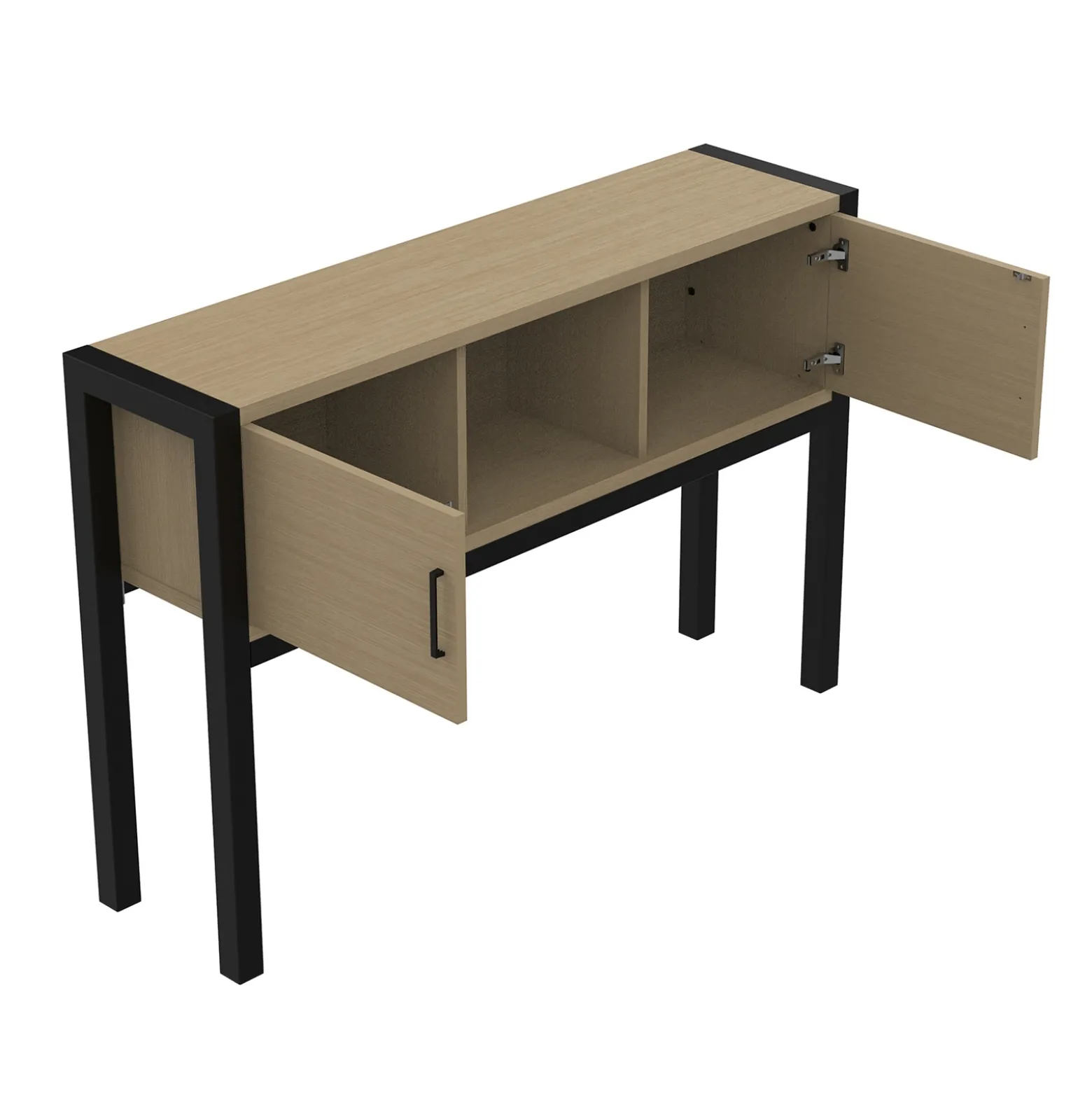 Cortez 58” Hutch - 57.6"Wx14.3"D