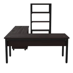 Cortez 72” L-Desk and Storage Set