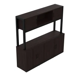 Cortez 72” Storage Credenza w/ Hutch - 72